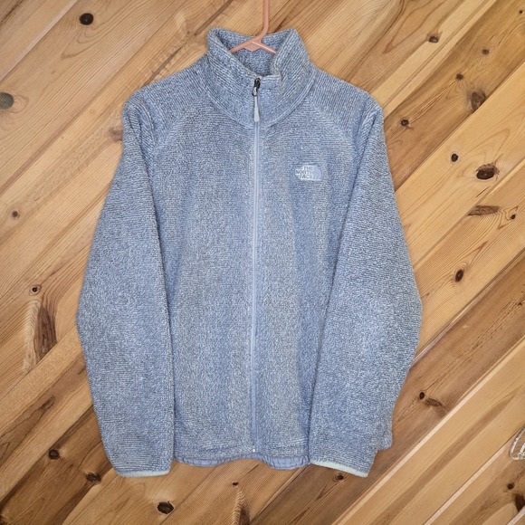 The North Face Osito 2 Gray Fleece Jacket Women's Full Zip Outdoor Size‎ XL - Picture 1 of 7